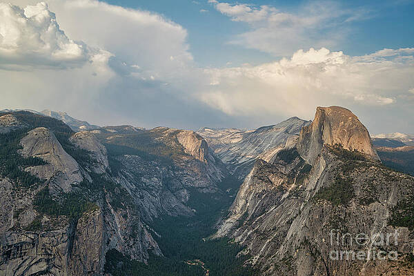 Outdoors Wall Art featuring the photograph Half Dome And Valley View Yosemite National Park by Abigail Diane Photography