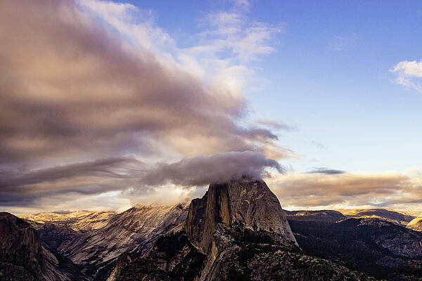 Moody Photograph - Half Dome Dynamo by David Fountain