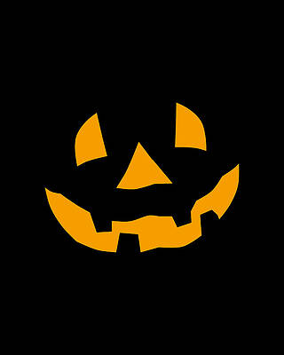 Pumpkin Wall Art featuring the digital art Halloween Pumpkin by Flippin Sweet Gear