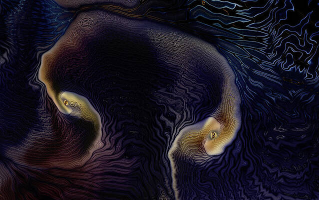 Modern Wall Art featuring the digital art Hammerhead by Vic Eberly