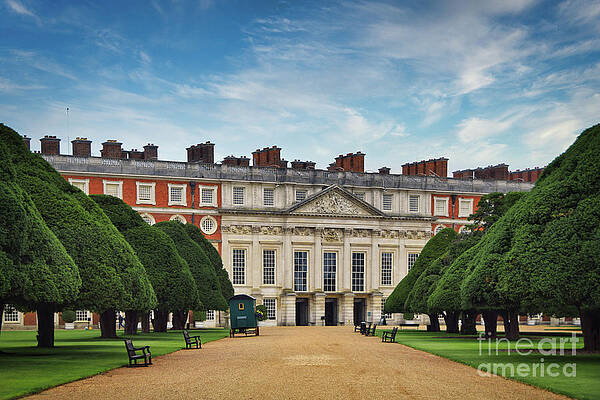 Garden Photograph - Hampton Court Palace And Gardens Richmond Upon Thames, London England by Abigail Diane Photography