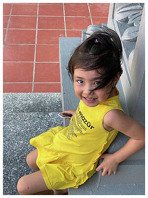 Happy Wall Art featuring the photograph Happy Girl by Ed Wilkerson