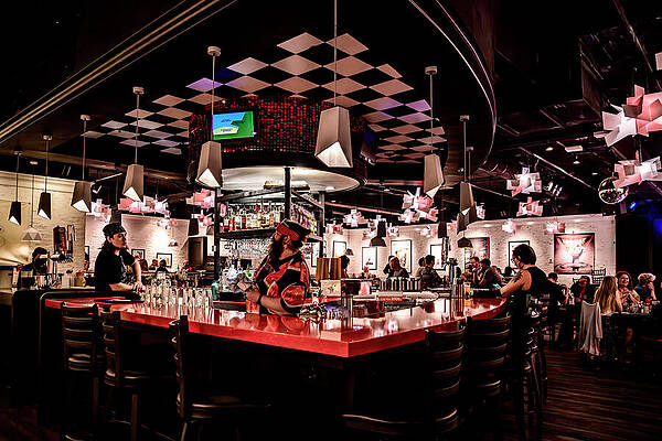 Vibrant Photograph - Happy Hour At Hell's Kitchen by Anthony Hightower
