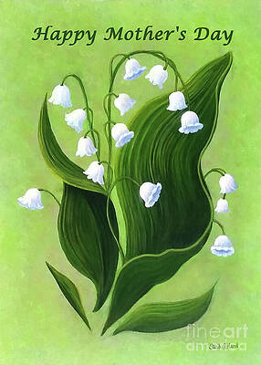 Happy Mother's Day - Lily of the Valley by Sarah Irland