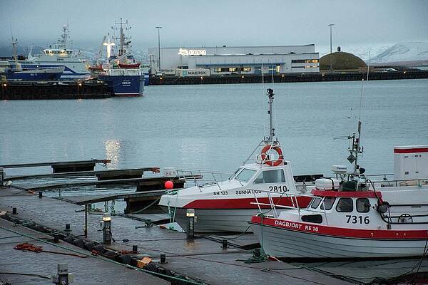 Iceland Wall Art featuring the photograph Harbour Of Reykjavik by Robert Grac