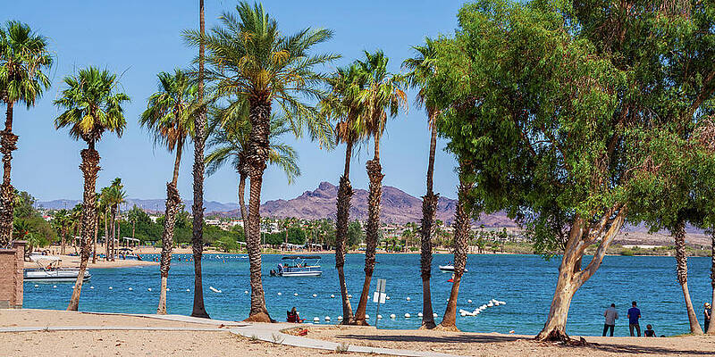 Wall Art featuring the photograph Havasu Lake Beach, Arizona by Tatiana Travelways