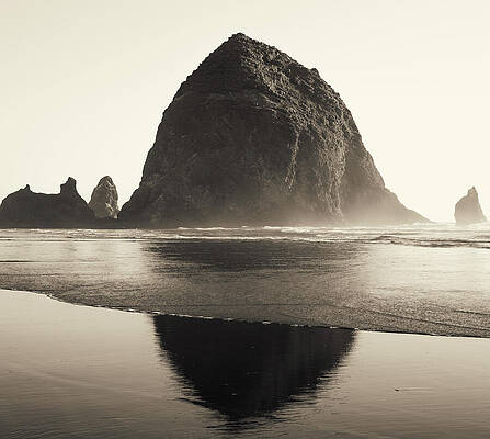 Haystack Rock at Cannon Beach Wall Art