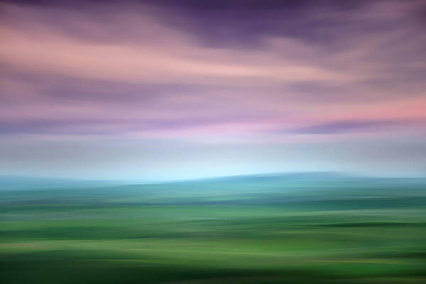 Impressionism Photograph - Hazy Palouse Evening by Ursula Abresch