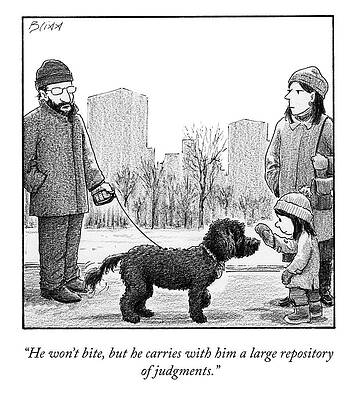 Dog Meets Girl in City Park Wall Art