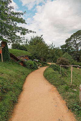 Greenery Photograph - Heading Home by Nova Rae