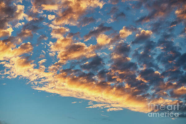 Cloud Photograph - Heaven Above The Golden Clouds by Abigail Diane Photography