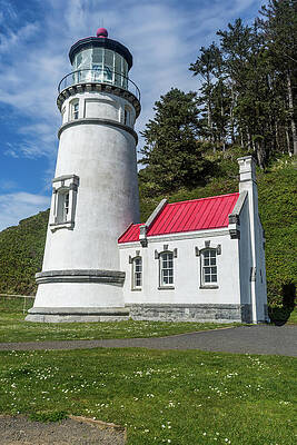 Oregon Photograph - Heceta Head Lighthouse by Diane Moller