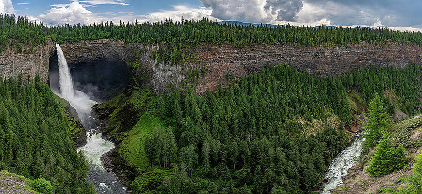 Photograph - Helmcken Falls Wide View British Columbia Canada by Tommy Farnsworth