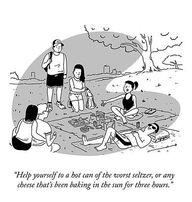 Baking Drawing - Help Yourself by Jeremy Nguyen