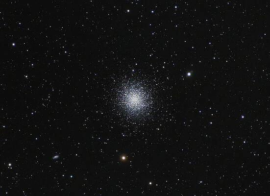 Wall Art featuring the photograph Hercules Star Cluster by Brian Weber