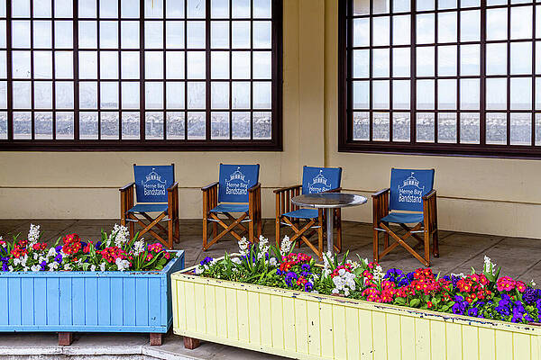 Wall Art featuring the photograph Herne Bay Bandstand by Shirley Mitchell