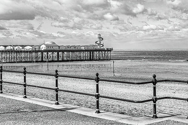 Wall Art featuring the photograph Herne Bay Pier 3 by Shirley Mitchell