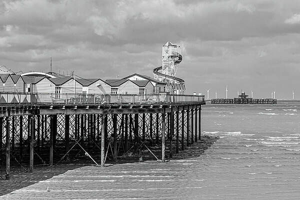Wall Art featuring the photograph Herne Bay Pier by Shirley Mitchell