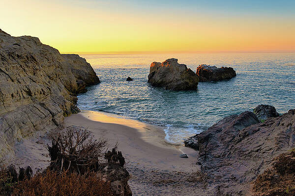 Wall Art featuring the photograph Hidden Cove At Sunrise by Matthew DeGrushe
