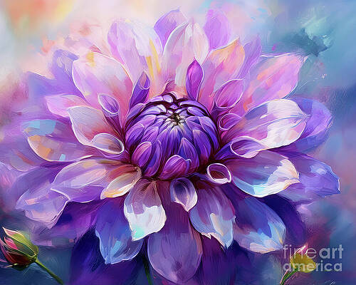 Abstract Wall Art featuring the ai art Hidden Depth by Macro Abundance