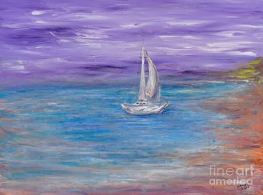 Water Painting - Hidden Gem by Tammy Terres - Dezigner Reflexions