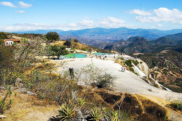 Mexico Photograph - Hierve Del Agua by William Scott Koenig
