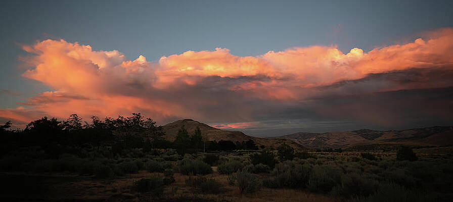 Reno Wall Art featuring the photograph High Desert Skies 6 by Ron Long Ltd Photography