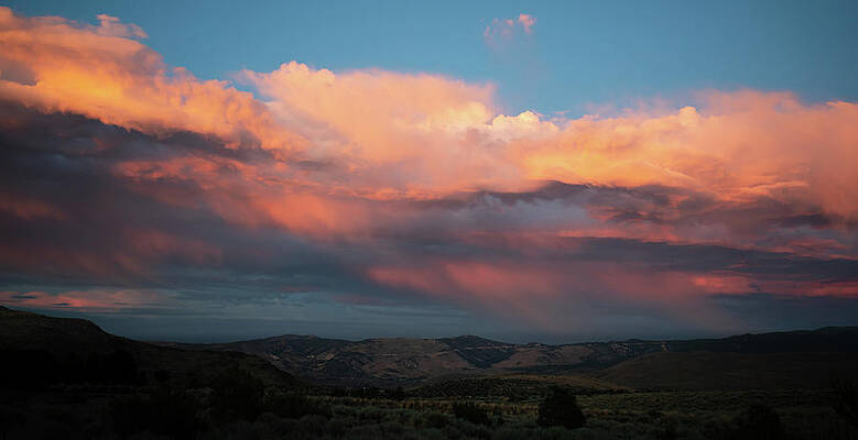 Reno Wall Art featuring the photograph High Desert Skies 7 by Ron Long Ltd Photography