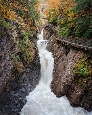Outdoors Photograph - High Falls Gorge 1 by Dave King