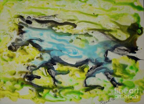 Wall Art featuring the mixed media High Plains Drifter by Sybil Riead