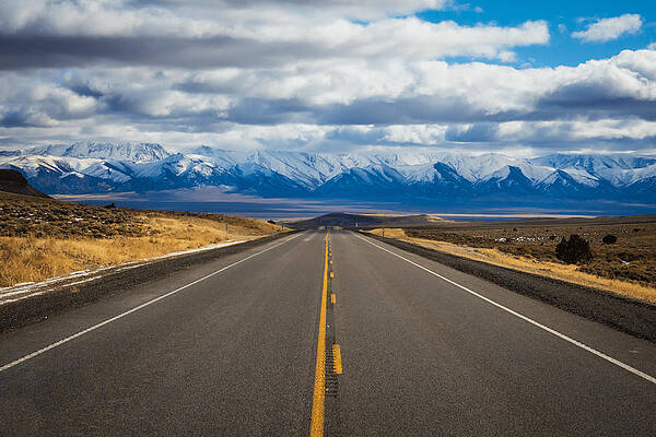 Nevada Wall Art featuring the photograph Highway 50 by Jonathan Babon