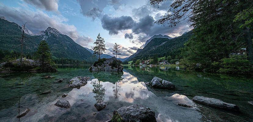 Large Wall Art featuring the photograph Hintersee Valley by Todd Wilkinson