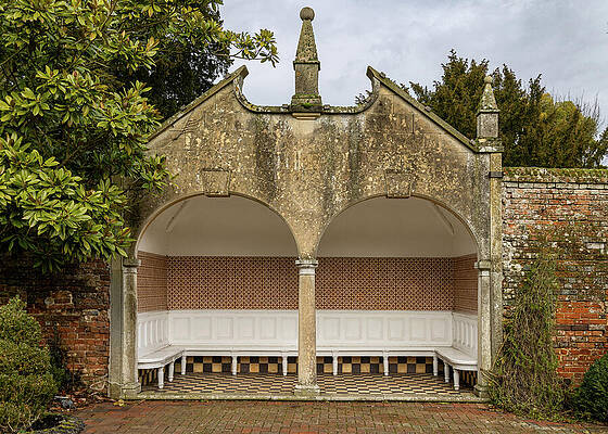 Historic Garden Pavilion Wall Art
