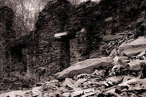 Georgia Photograph - Historic Marietta Paper Mill Creek Entrance by Anthony Hightower