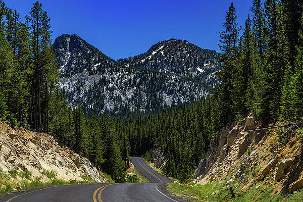Mountain Wall Art featuring the photograph Historic Ride by Tim Lyden