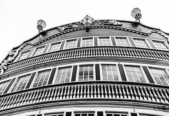 Wall Art featuring the photograph HMS Victory Stern by Shirley Mitchell