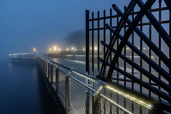 Pier Photograph - Hoboken NJ Pier C by Susan Candelario