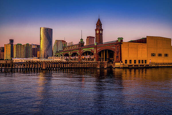 Wall Art featuring the photograph Hoboken Terminal by Penny Polakoff