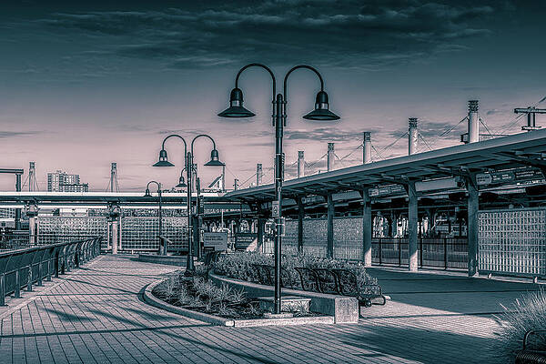 Wall Art featuring the photograph Hoboken Train Station by Penny Polakoff