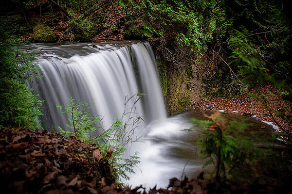 Wild Photograph - Hogg's Falls From The Top by John Twynam