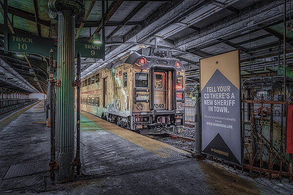 Wall Art featuring the photograph Hold That Train by Penny Polakoff