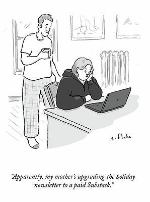 Holiday Newsletter News Print