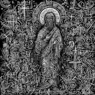 Intricate Digital Art - Holy Confusion by Colin Hardman