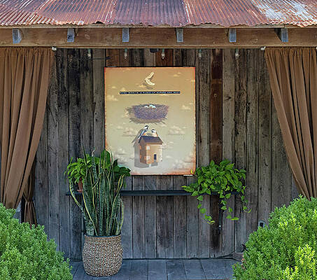 Wall Art featuring the photograph Home by Gina Fitzhugh