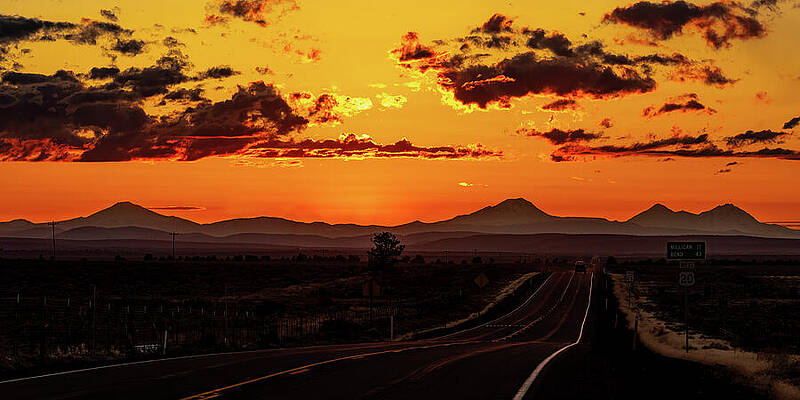 Nature Photograph - Home Stretch by Tim Lyden