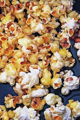 Popped Corn Snack Wall Art