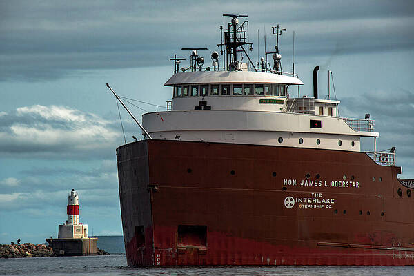 Michigan Photograph - Hon. James L. Oberstar by Vi Ray