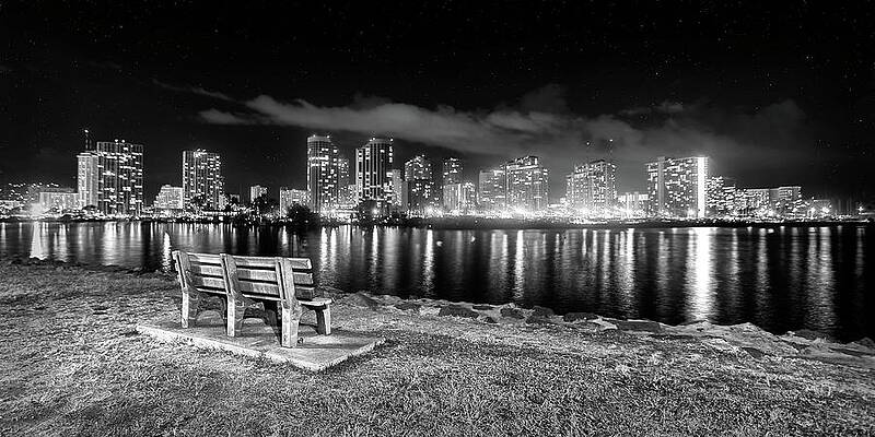 Wall Art featuring the photograph Honolulu's Serenity by American Landscapes