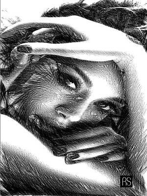 Wall Art featuring the digital art Hope You Marry Me by Rafael Salazar