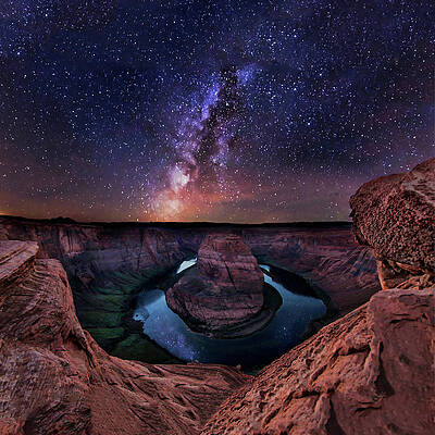 Photograph - Horseshoe Universe by American Landscapes